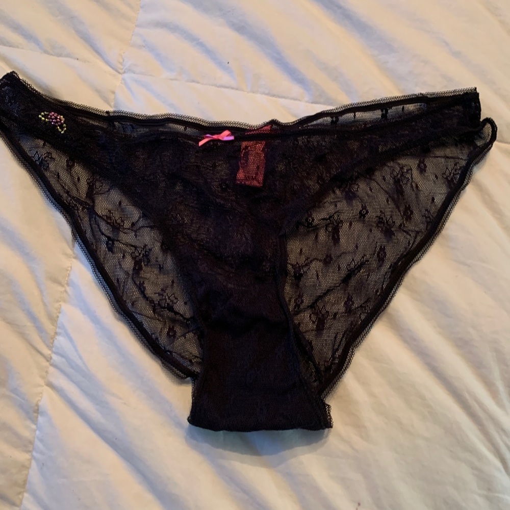 Betsey Johnson Tanga Bottoms NWOT Size M